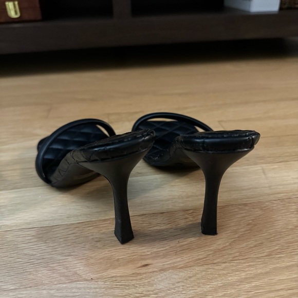 WILD DIVA LOUNGE Quilted Slide High Heel Sandal - Picture 5 of 9